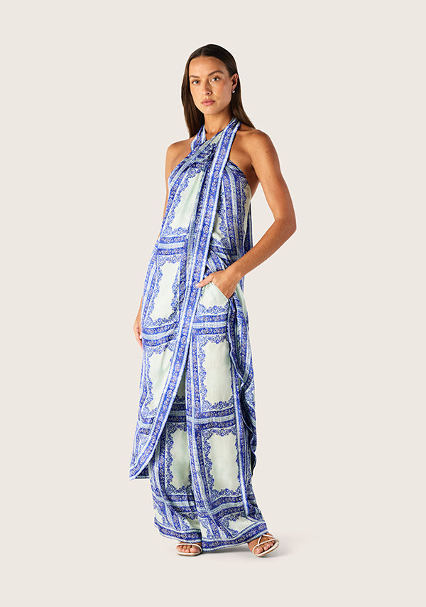 Jordi Halter Wrap Top