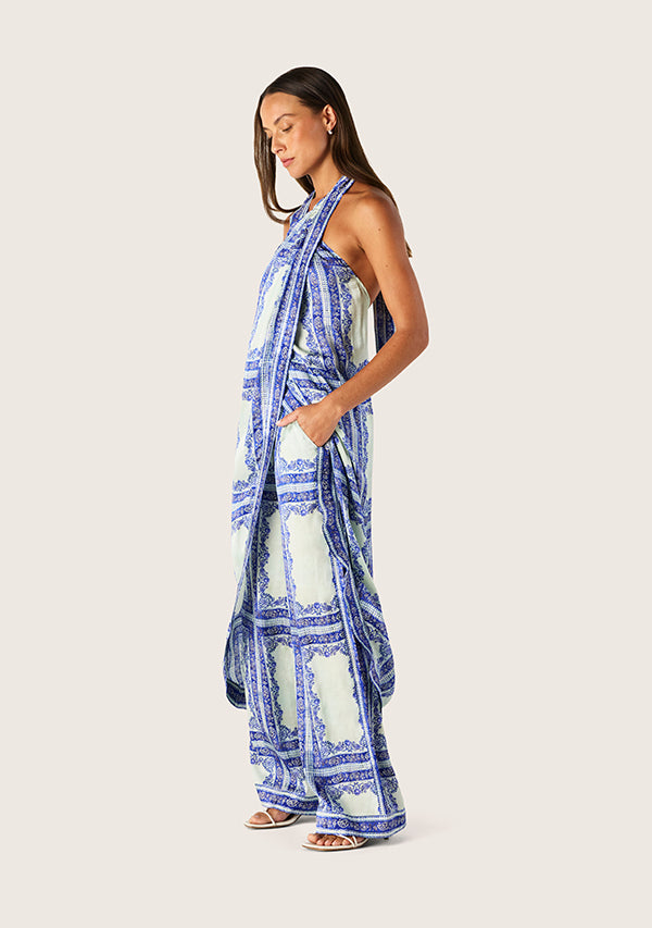 Jordi Halter Wrap Top