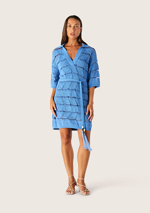 Clara Knit Kaftan Mini Dress