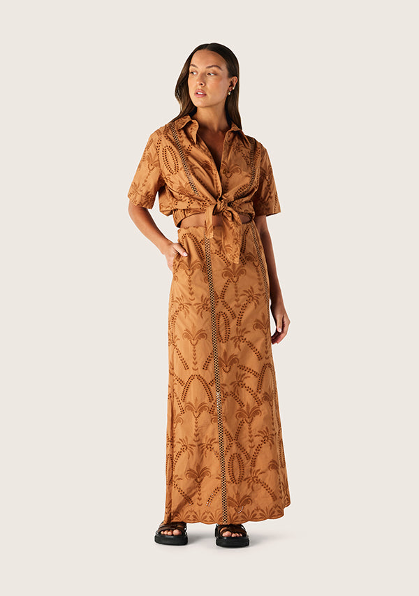 Alicia Tie Front Shirt
