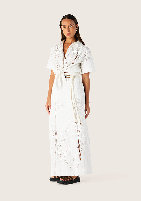 Alicia Tie Front Shirt
