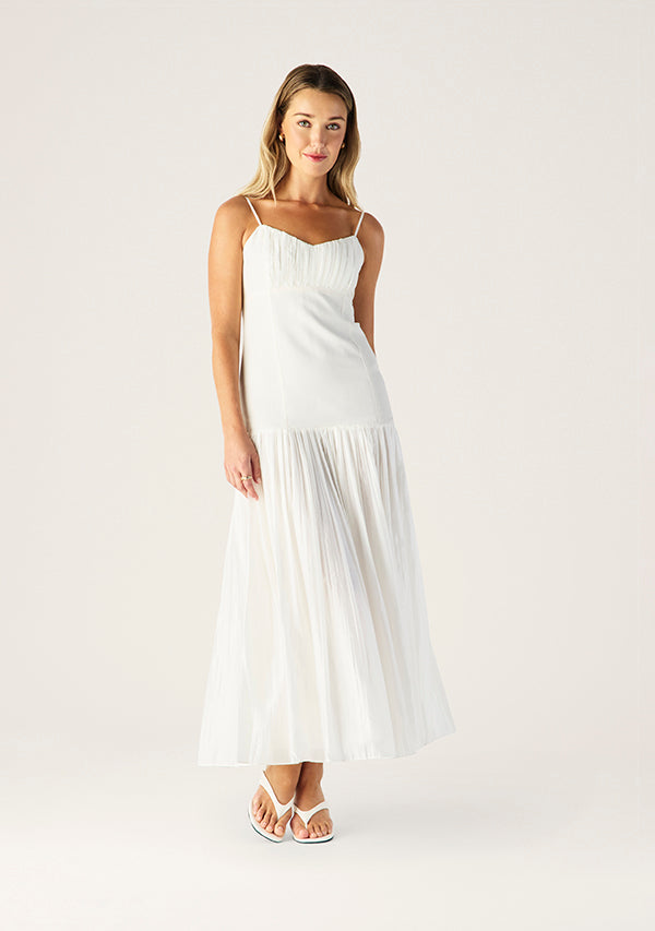 Serafina Linen Maxi Dress
