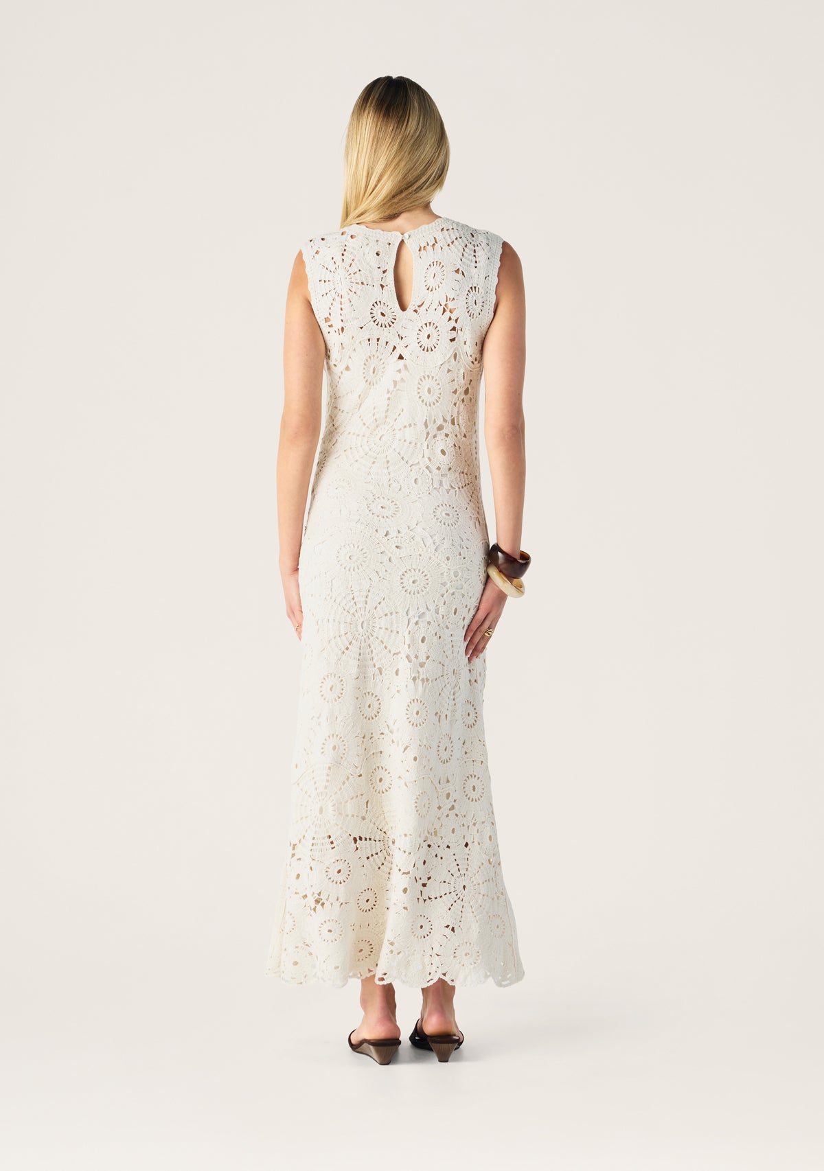 Anouk Crochet Maxi Dress