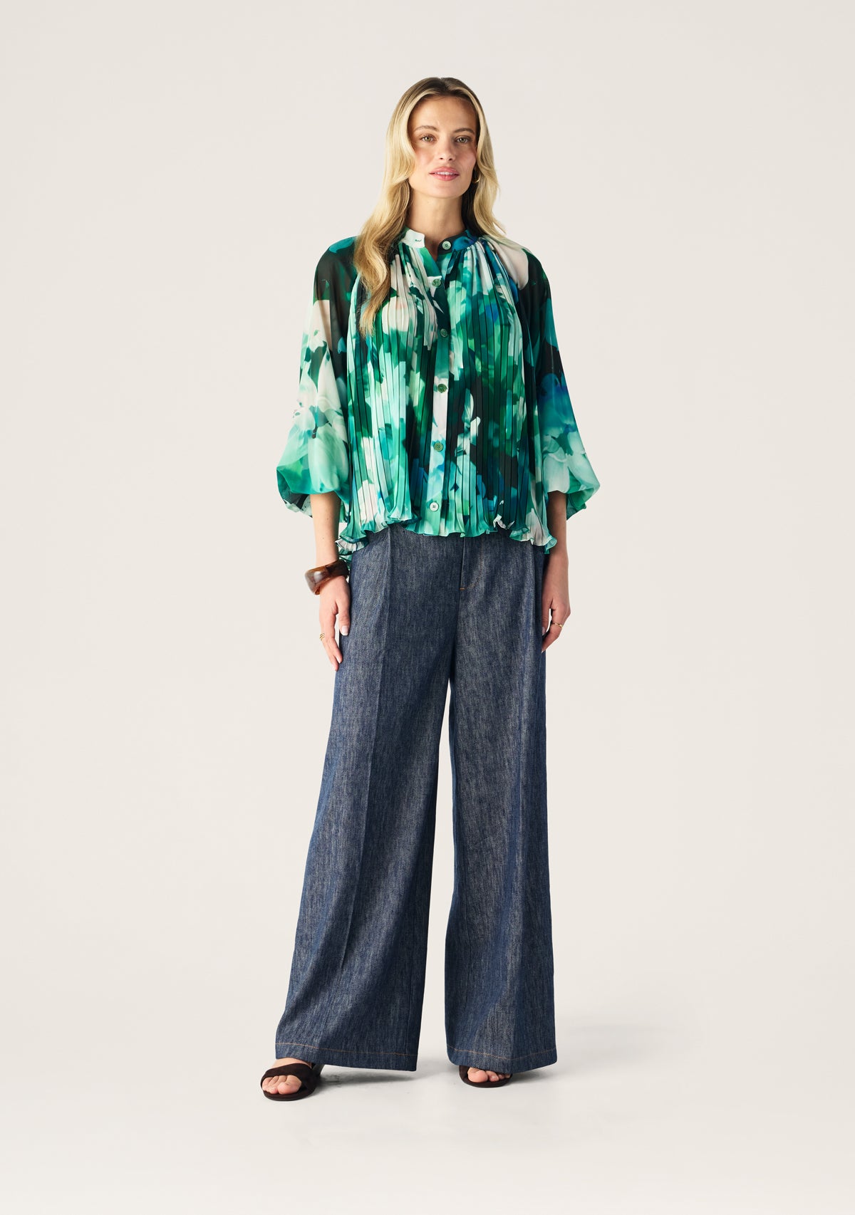 Verdant Print Blouse