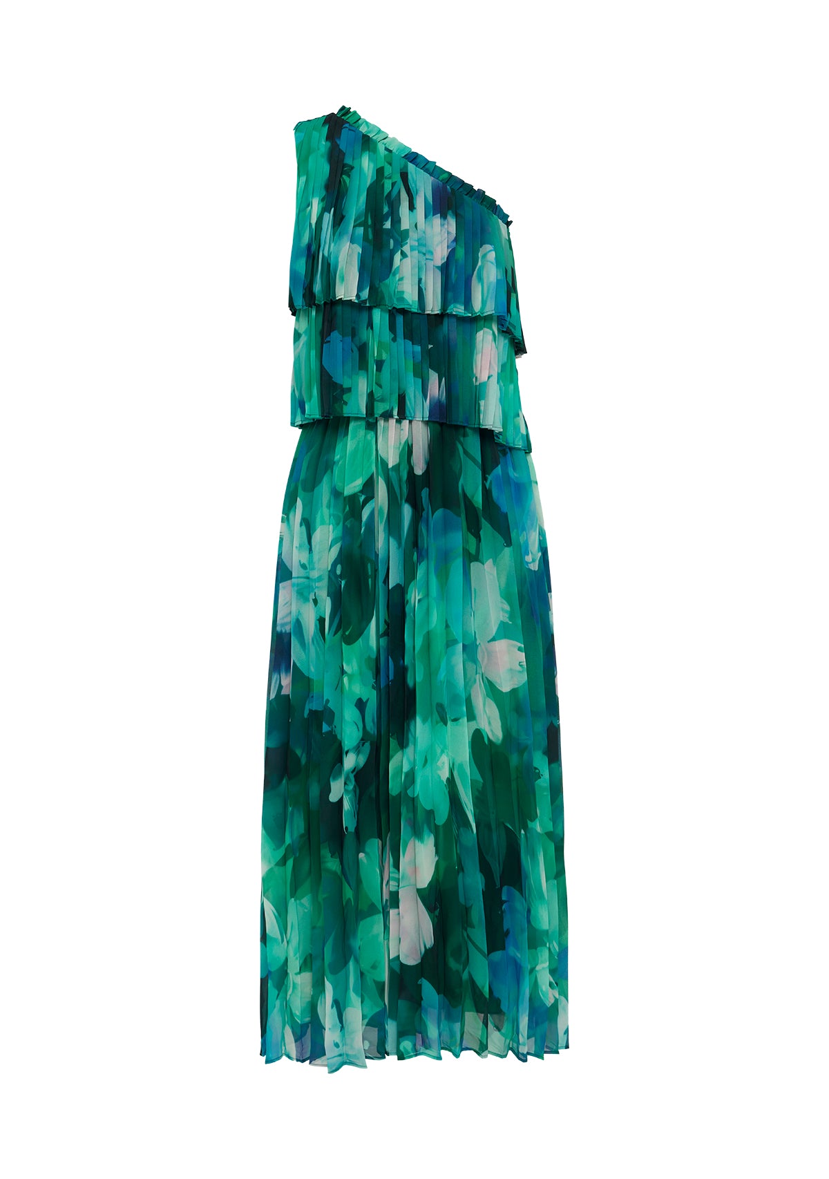 Verdant Print One Shoulder