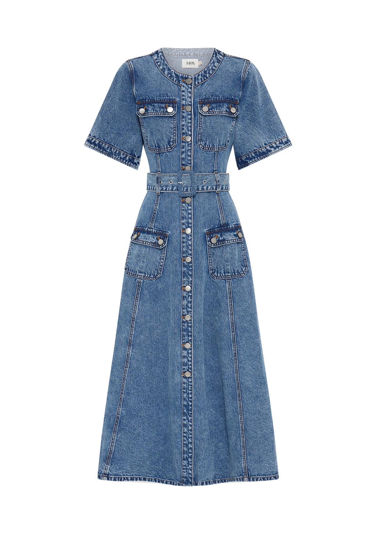Aveline Denim Dress | MOS The Label