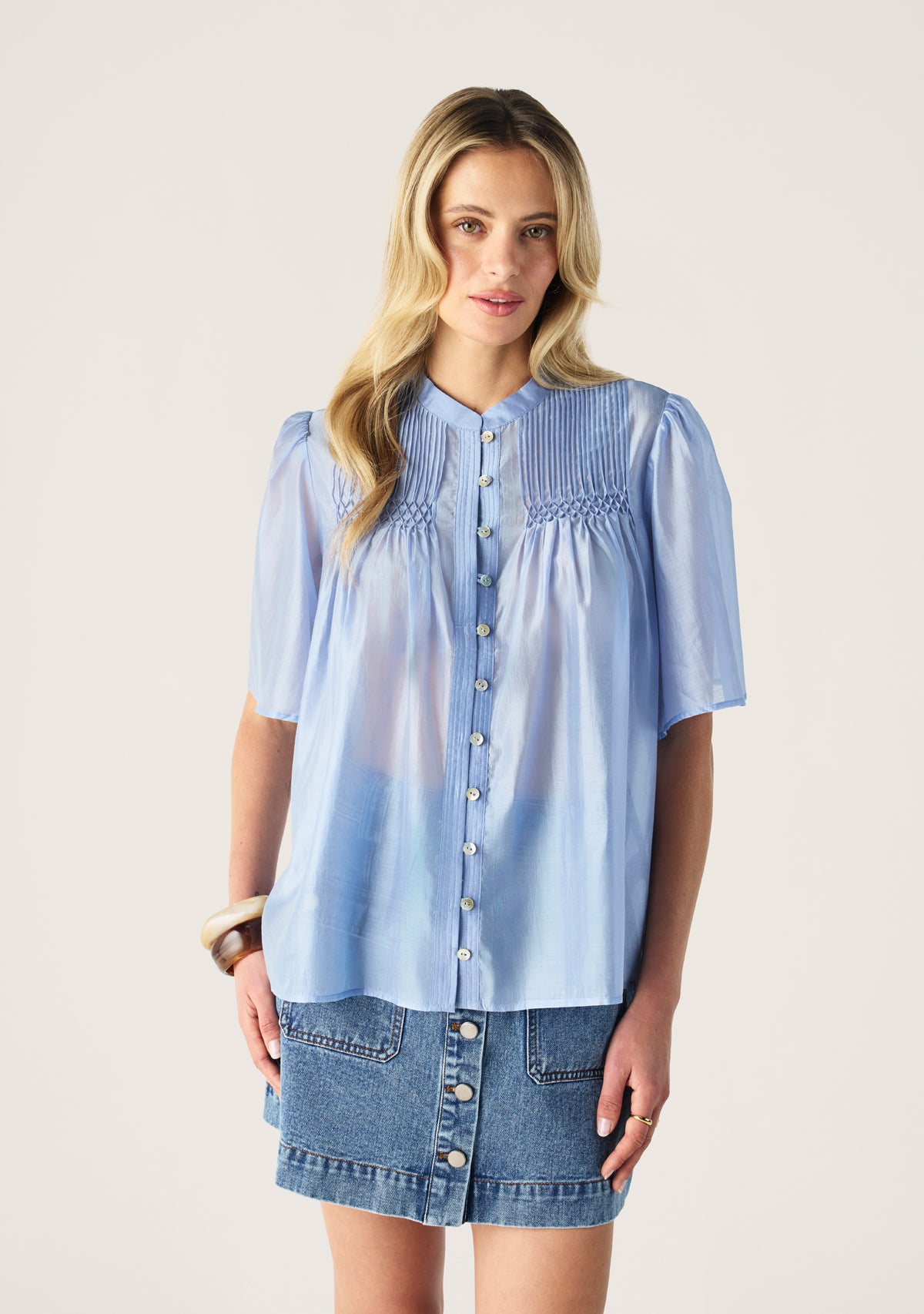 Romy Short Sleeve Blouse