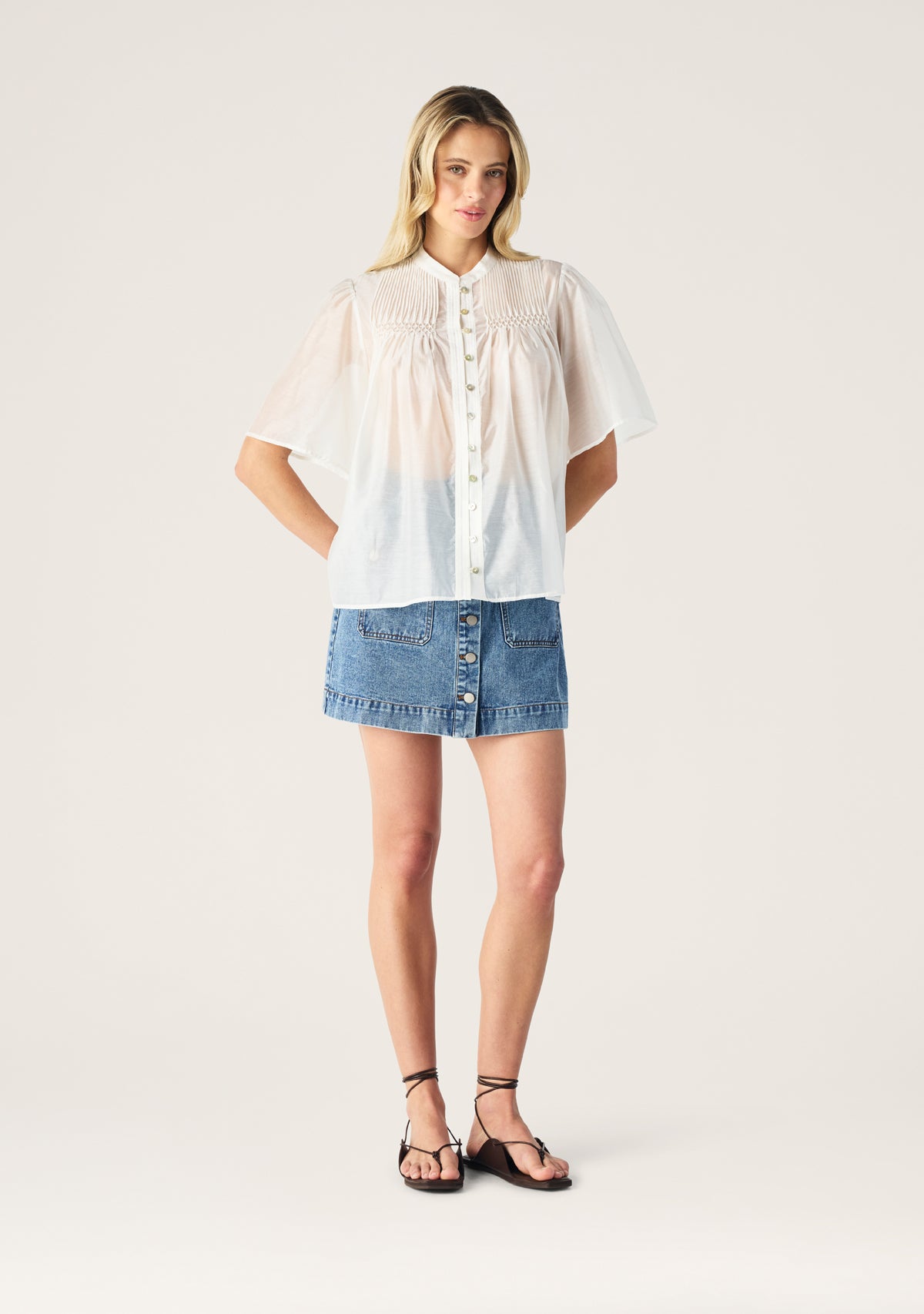 Romy Short Sleeve Blouse