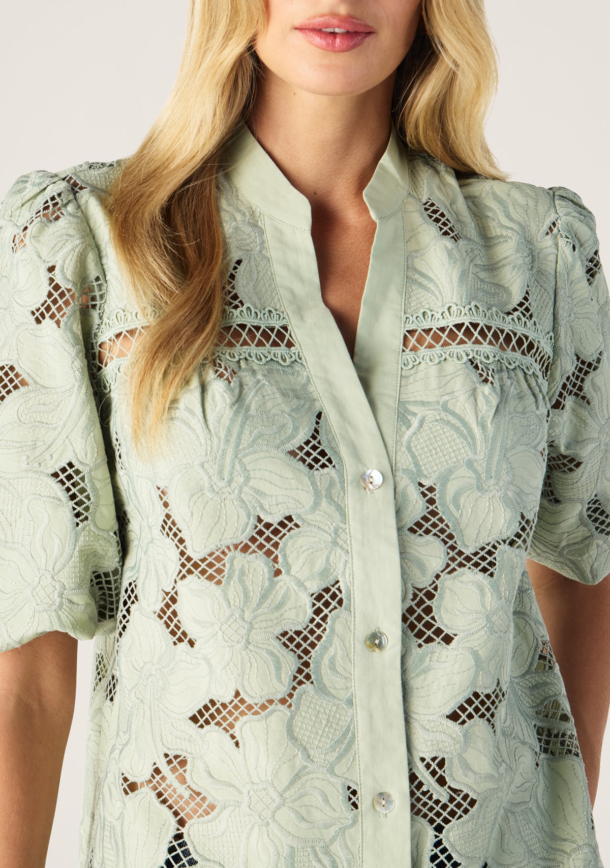 Whisper Embroidery Blouse