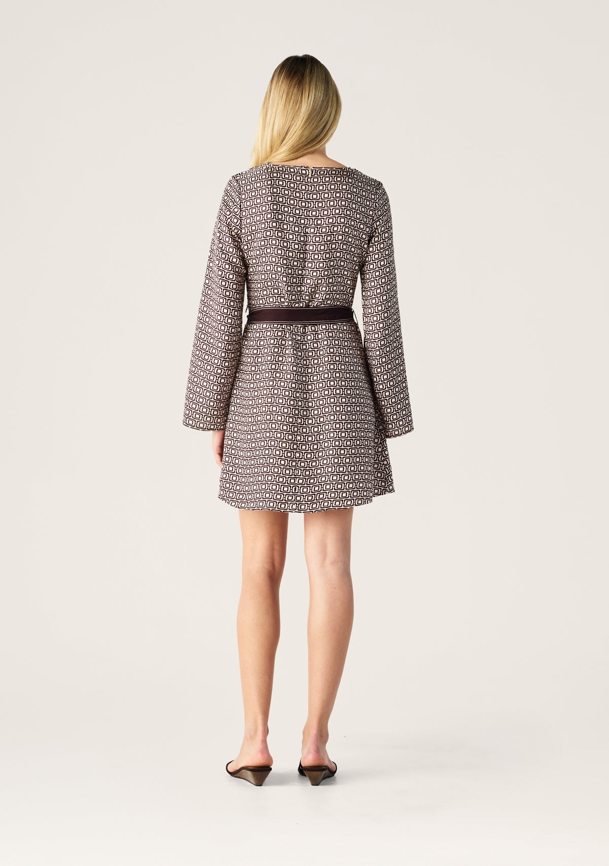 Prismic Print Mini Dress