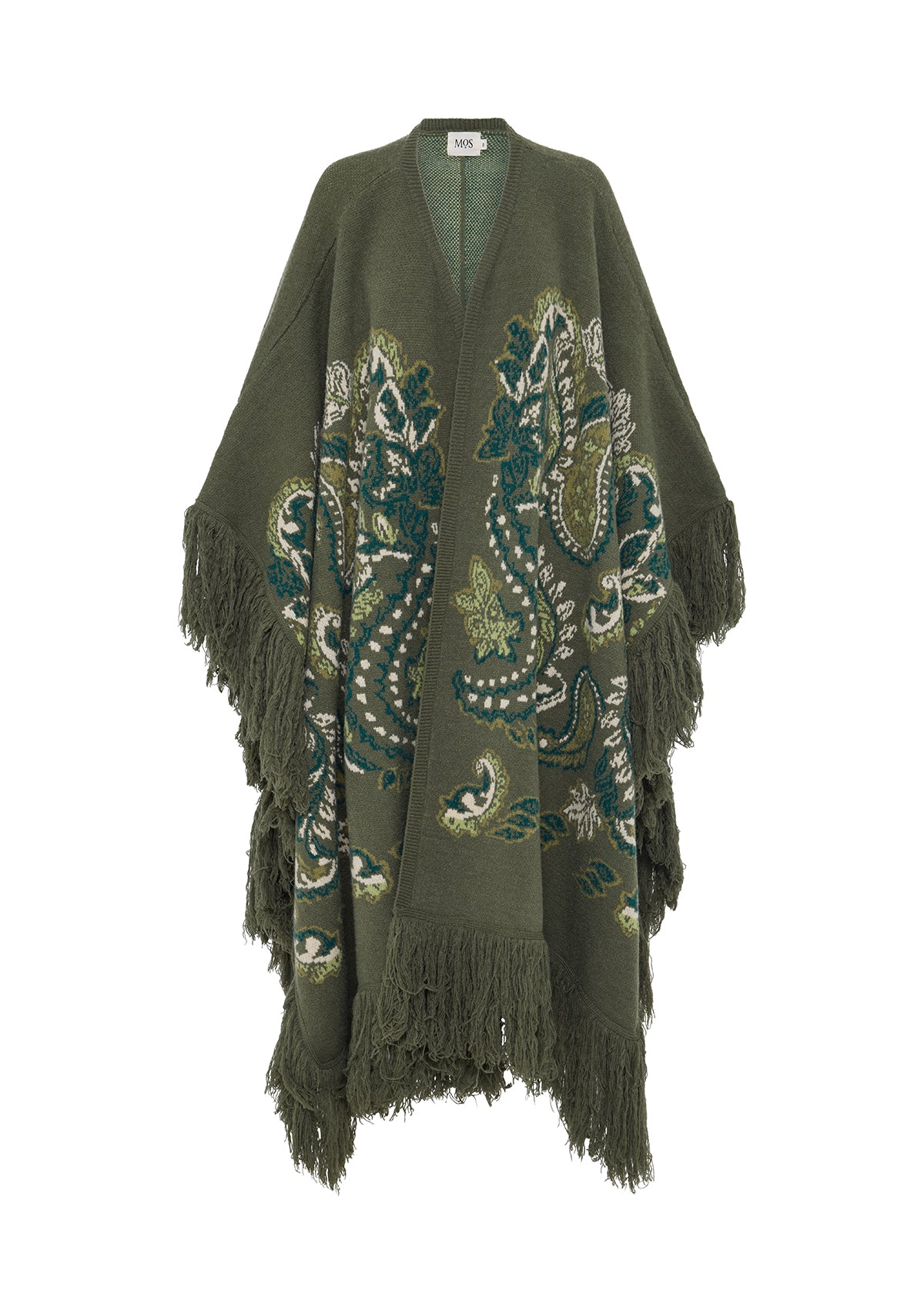 Sylva Jacquard Poncho