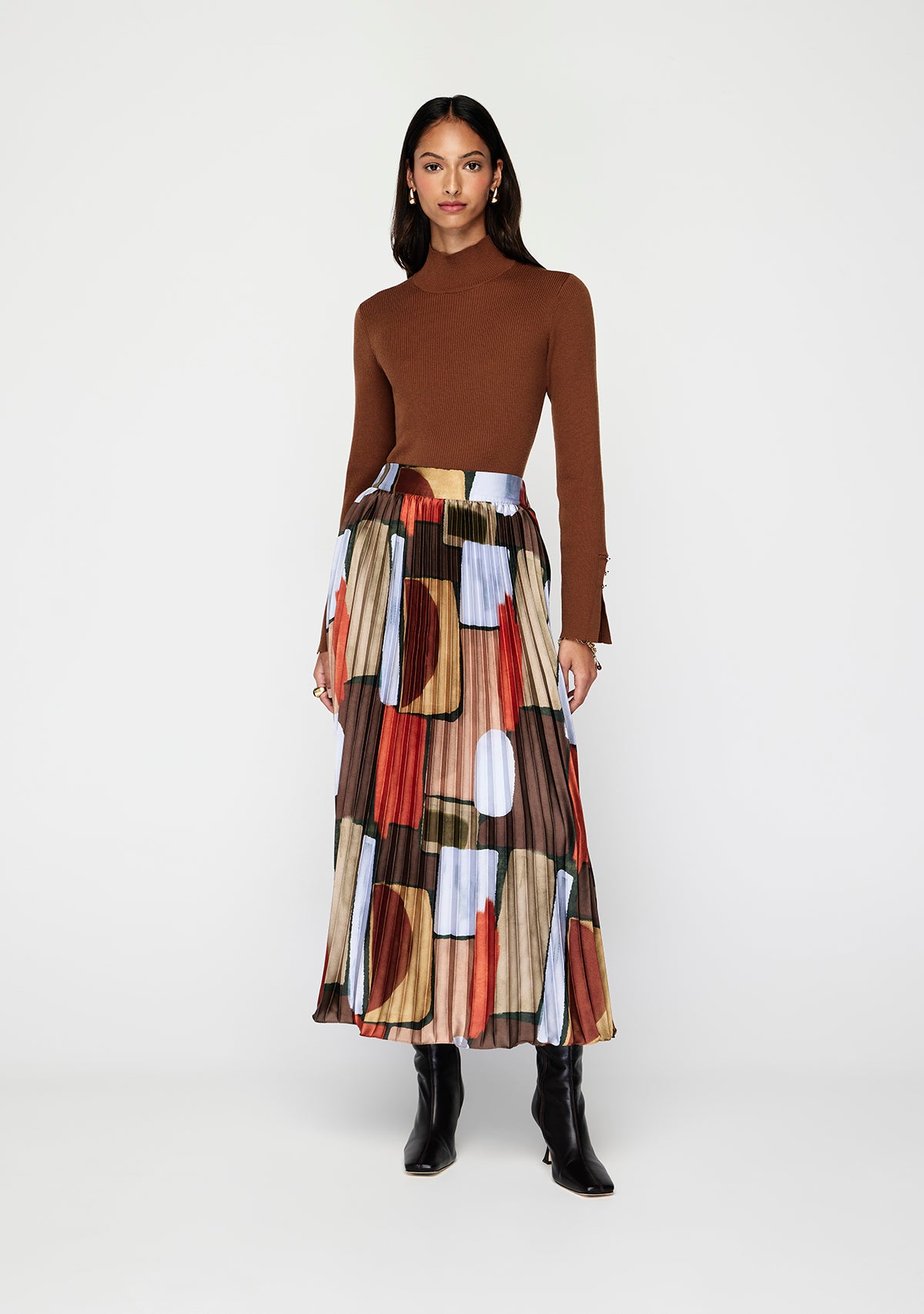 Koa Pleated Skirt