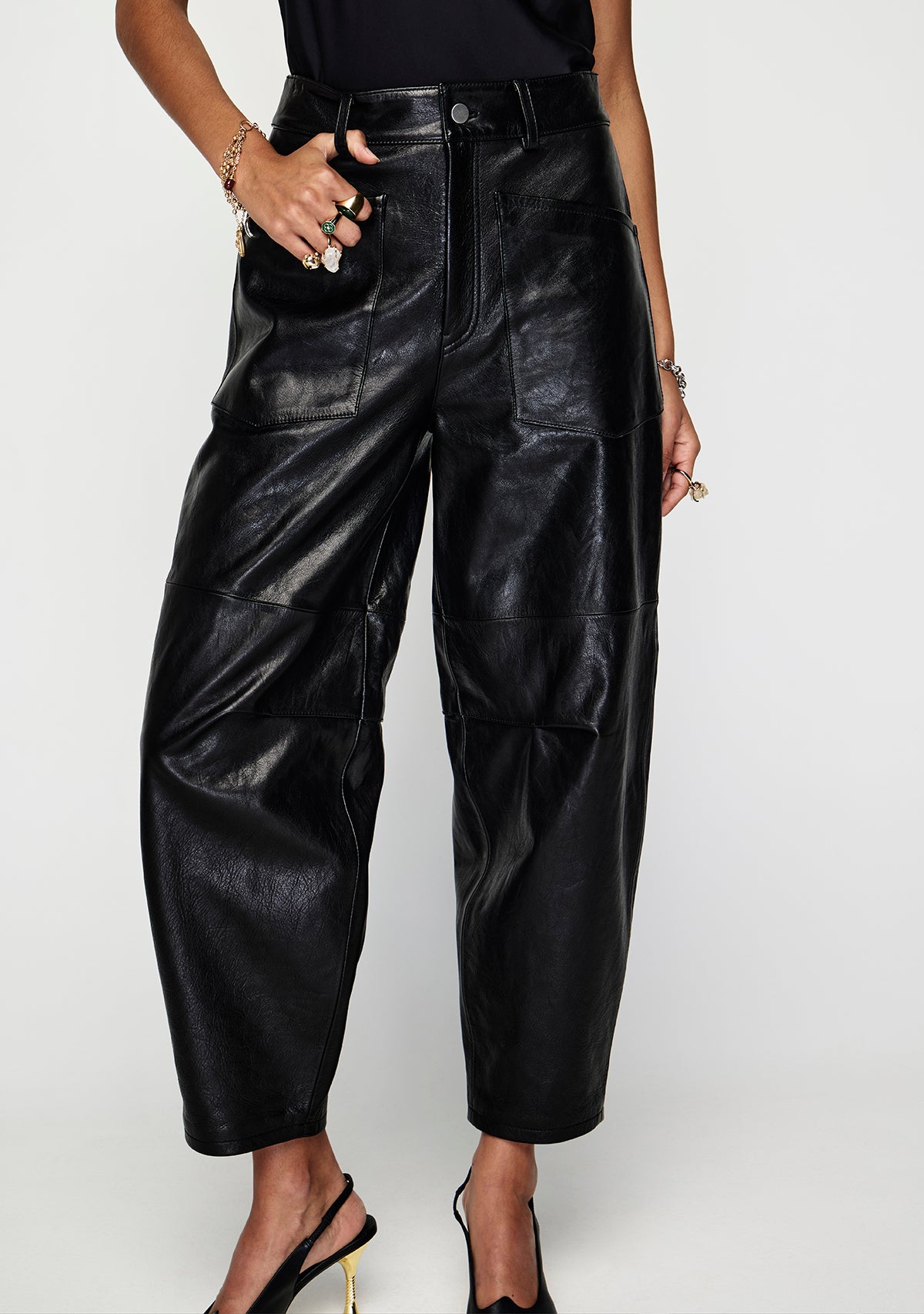 Anika Leather Pants