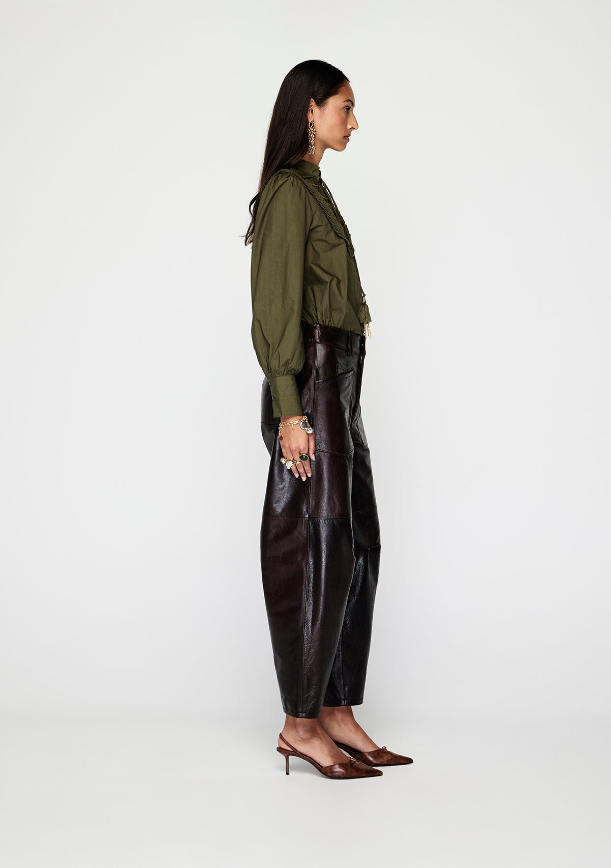 Anika Leather Pants