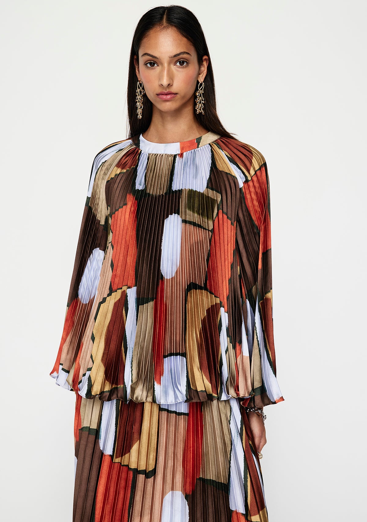 Koa Pleated Blouse
