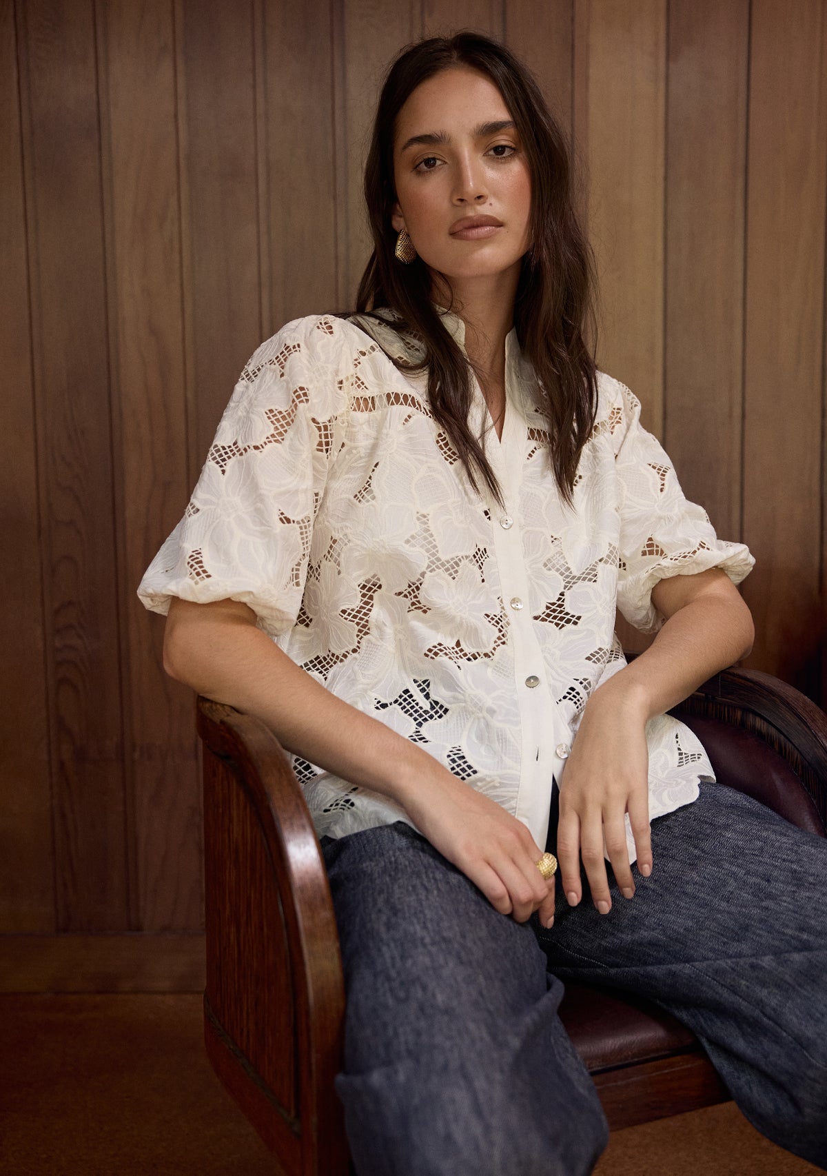 Whisper Embroidery Blouse