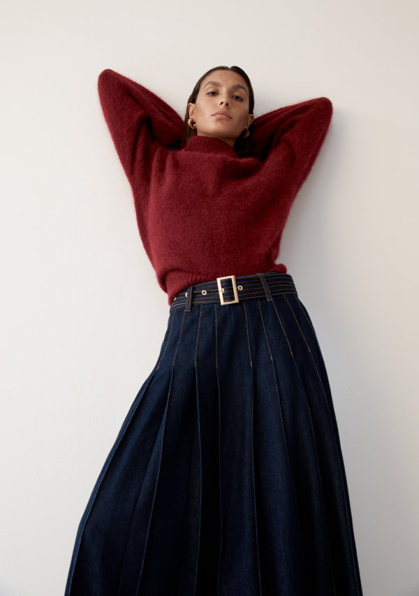 Sia Denim Skirt