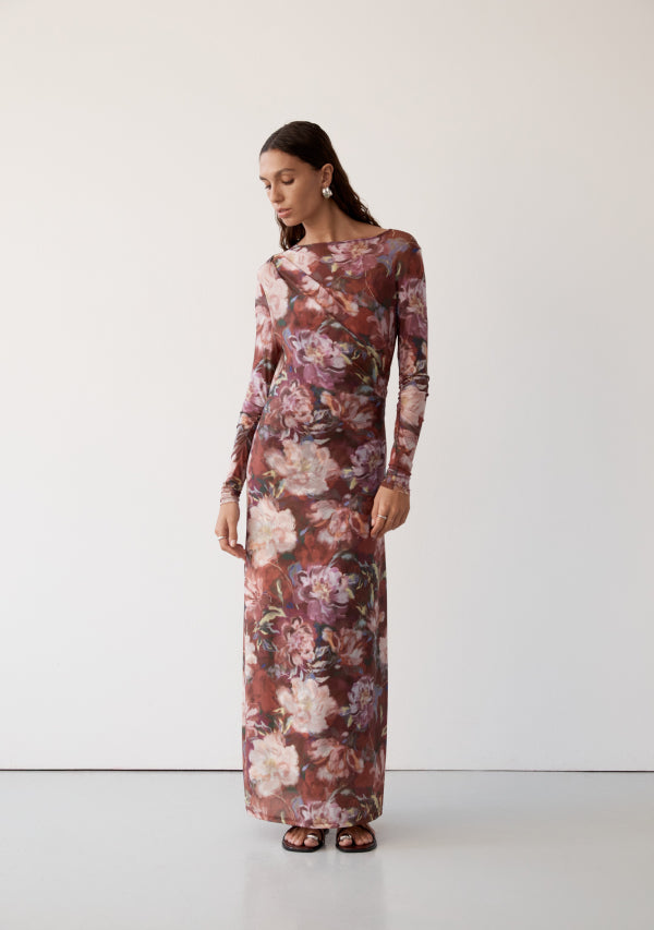 Giselle Mesh Maxi Dress