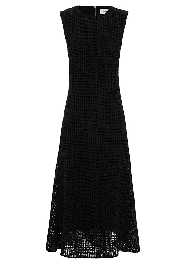 Celine Crochet Midi Dress