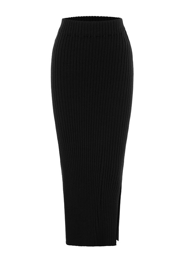 Wistful Knit Midi Skirt