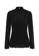 Anna Lace Long Sleeve Top