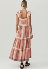 Farah Stripe Maxi Dress