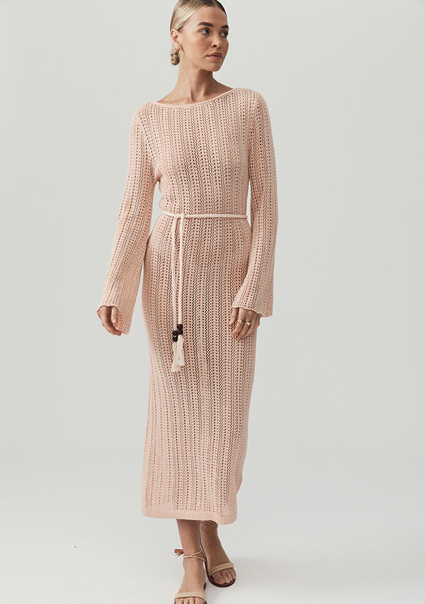 Jasmine Long Sleeve Midi Dress