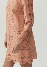 Nora Embroidery Mini Dress
