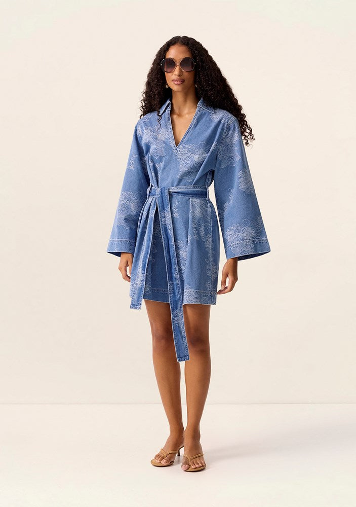 Elodie Denim Mini Dress