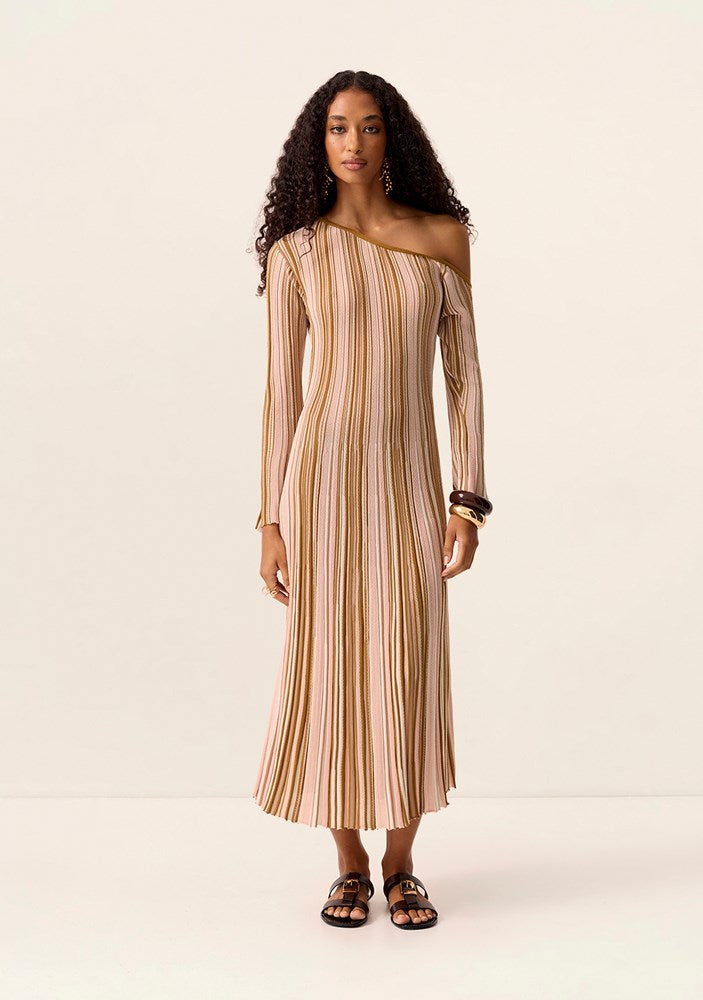 Selva Knit Off Shoulder Dress