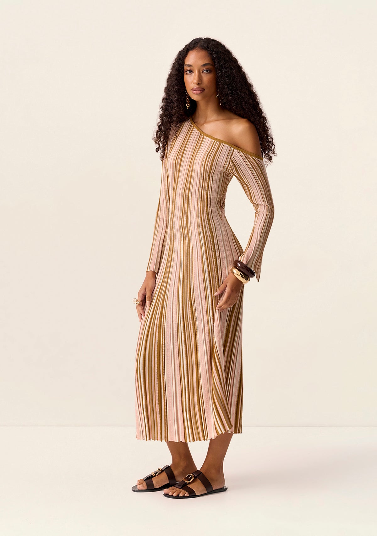 Selva Knit Off Shoulder Dress