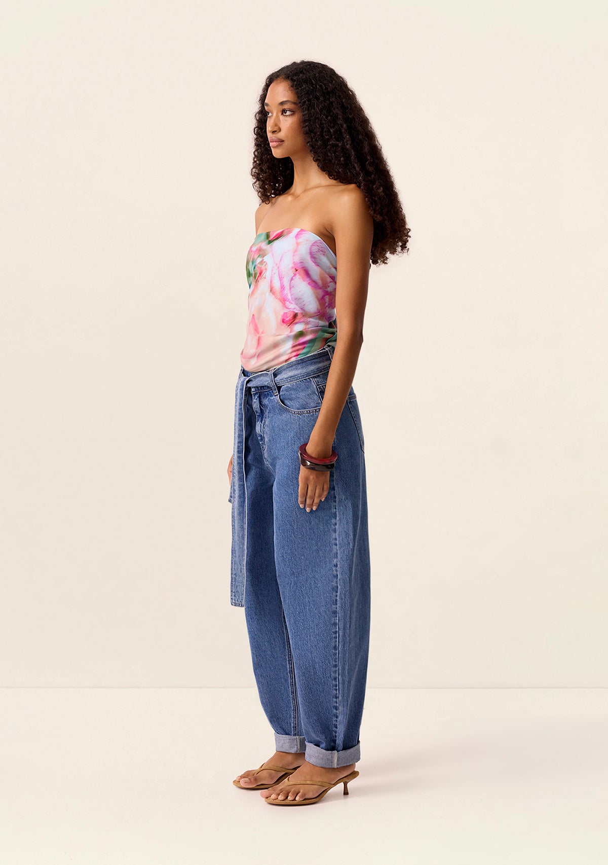 Elma Denim Barrel Leg Pants