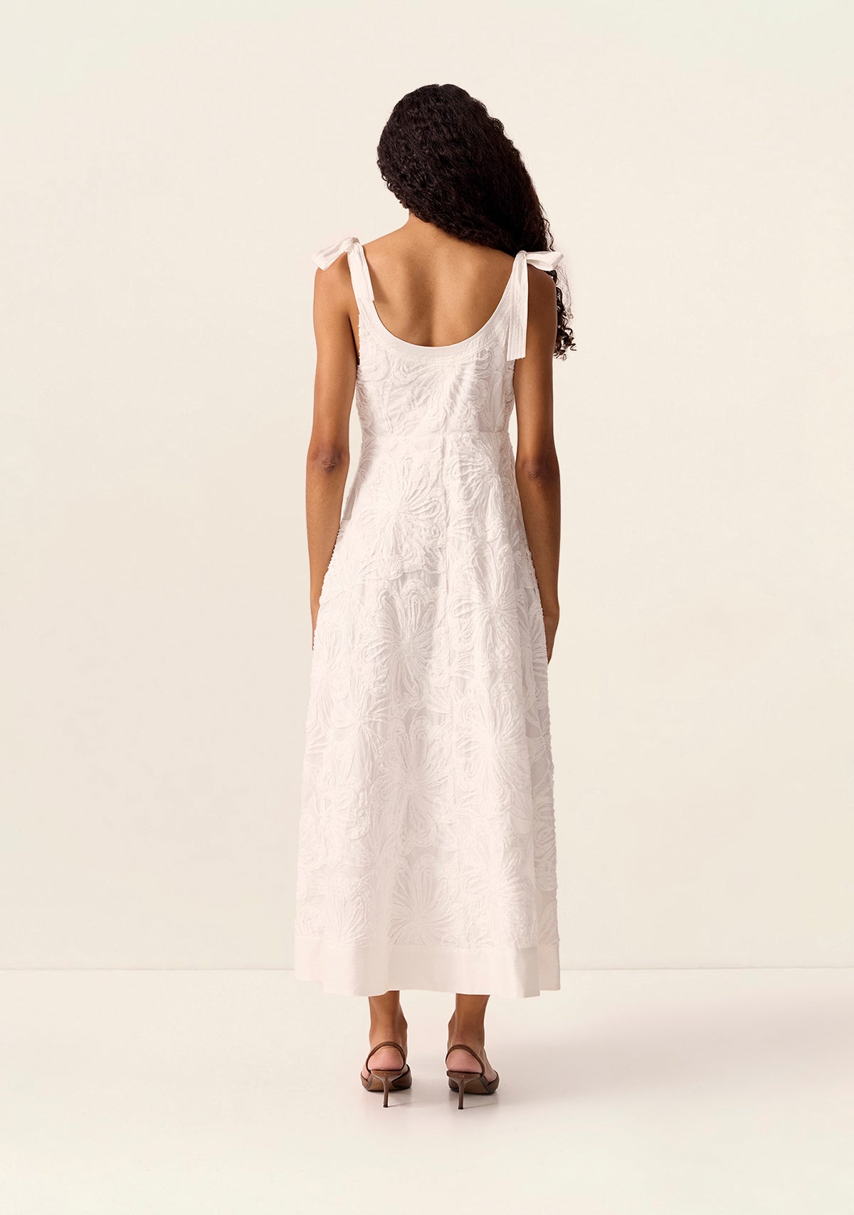 Blossom Strappy Midi Dress