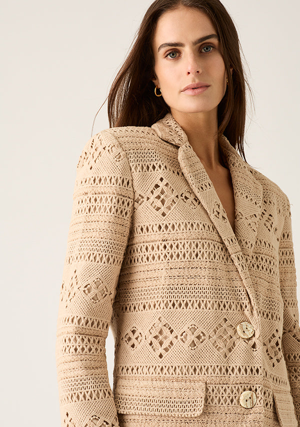 Daniela Textured Blazer