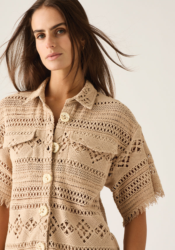 Daniela Textured Shirt