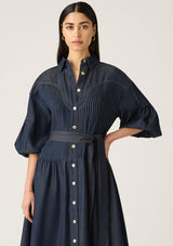 Cleo Denim Shirt Dress