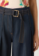 Cleo Denim Wide Leg Pant