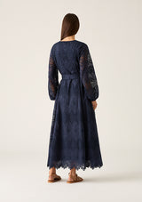 Mariana Embroidery Maxi Dress