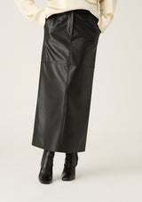 Maria Leather Skirt