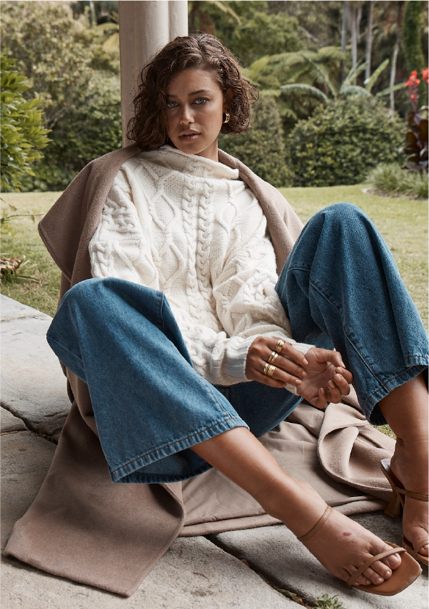 Inflorescence Knit Sweater