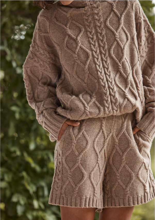 Inflorescence Knit Sweater