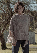 Westward Knit Poncho