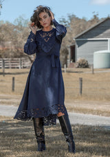 Rover Embroidery Maxi Dress