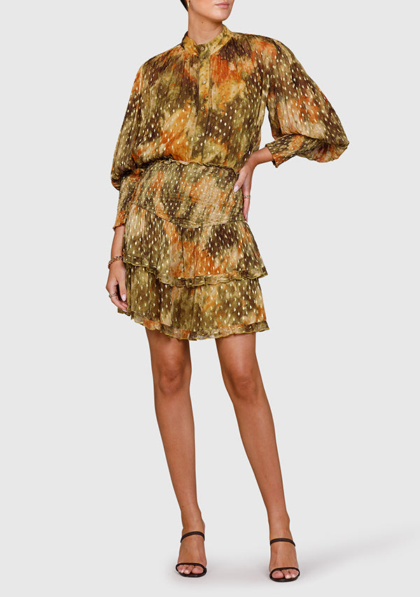 Midsummer Haze Sheer Blouse