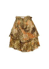 Midsummer Haze Sheer Mini Skirt