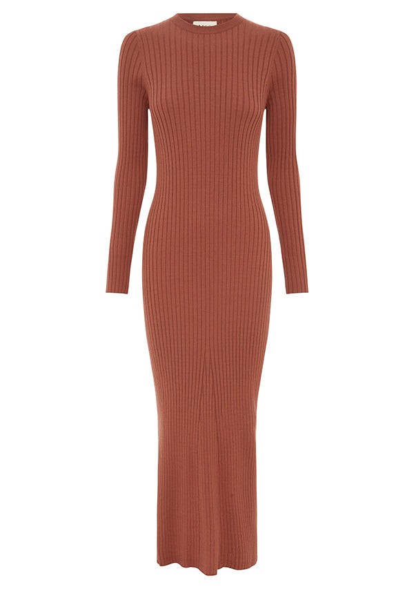Wistful Knit Midi Dress