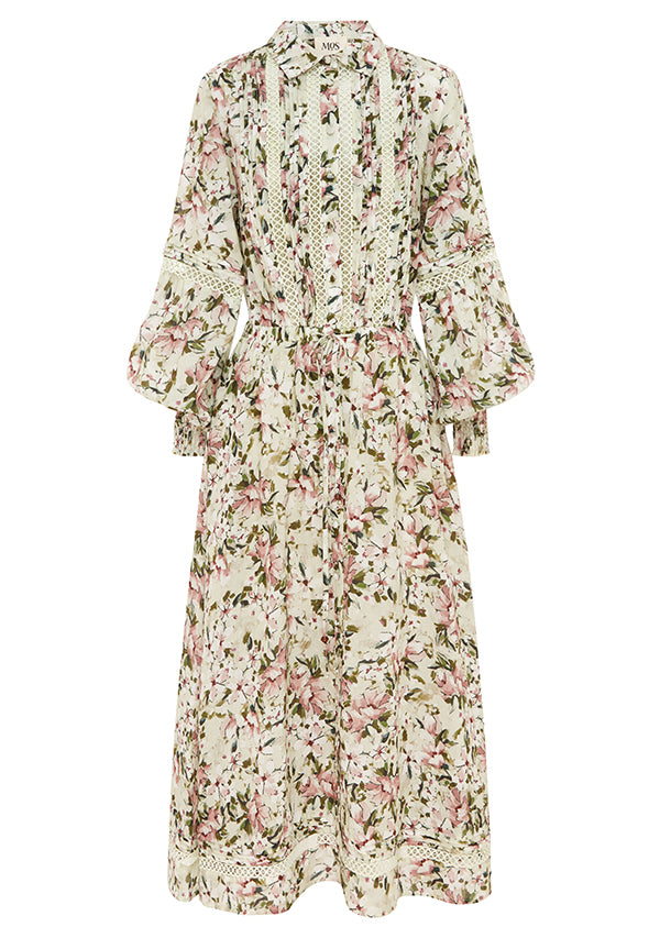 Winter Garden Party Midi Dress