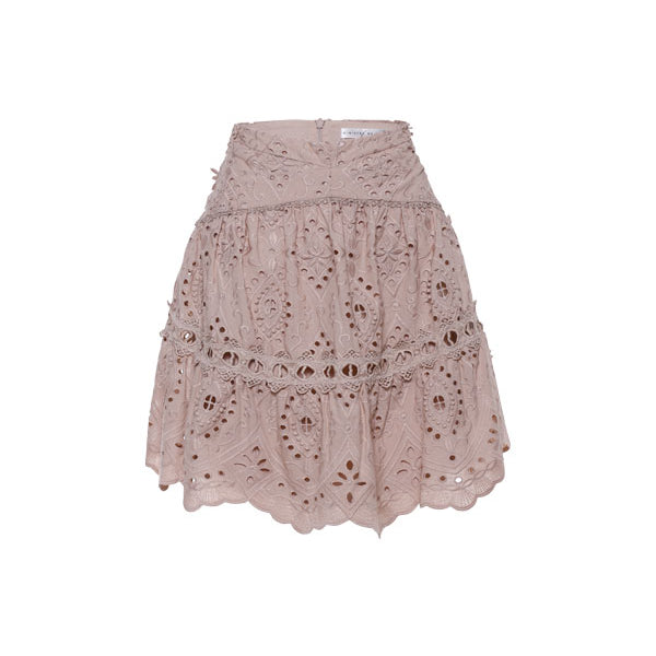 ★E.B.M★ Flower embroidery detail mini skirt EMP2WSK500 Valentino Floral-embroidered Mini Skirt - Runway Catalog