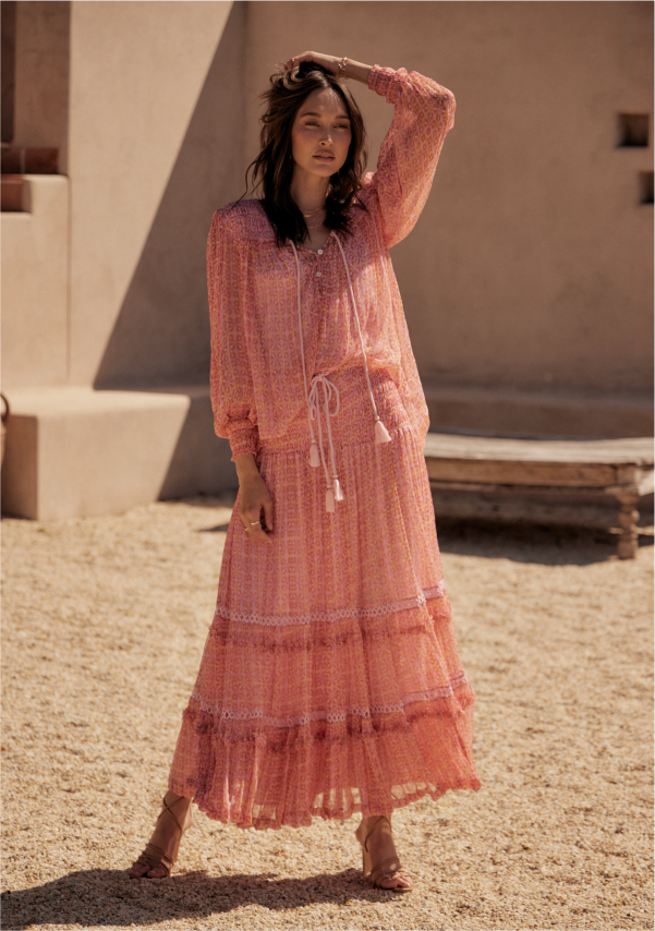 Nomadic Summer Midi Skirt