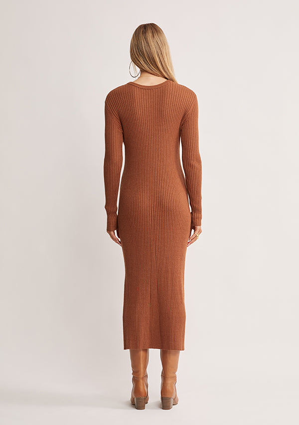 Wistful Knit Midi Dress